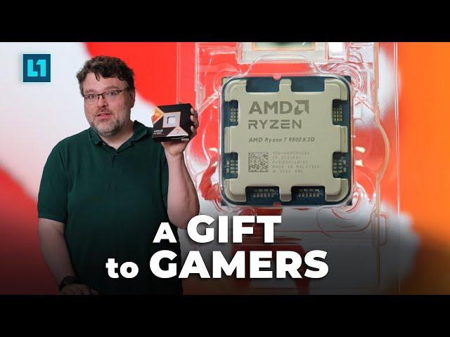 AMD's Gift to Gamers! 9800X3D Reviewed and Benchmarked