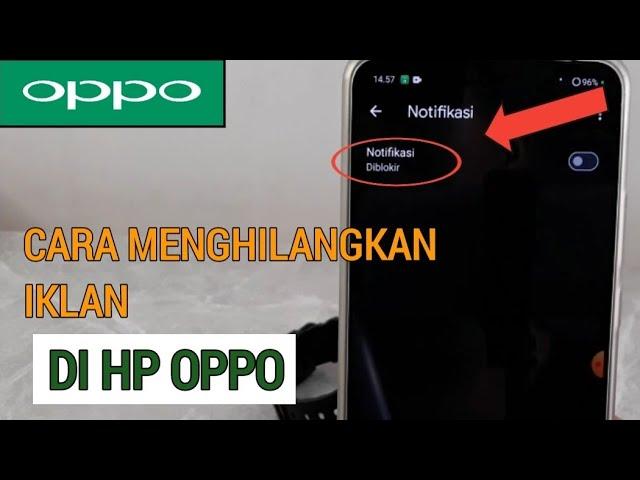 Cara Menghilangkan Iklan di Hp Oppo