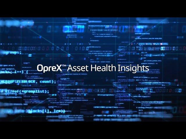 OpreX Asset Health Insights