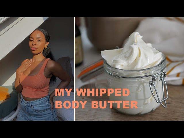 How I Make My Whipped Body Butter  shea butter baby