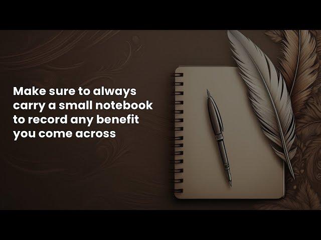 Make sure to always carry a small notebook to record any benefit you come across | Sheikh Sindi