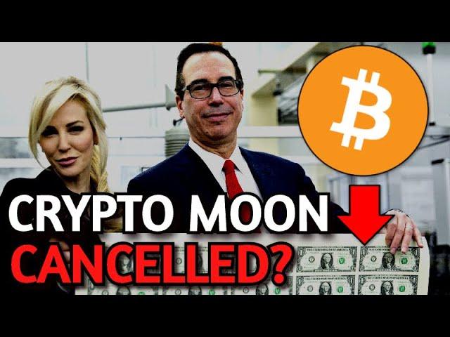 BITCOIN's Massive Correction As Steve Mnuchin CRYPTO FUD Spreads