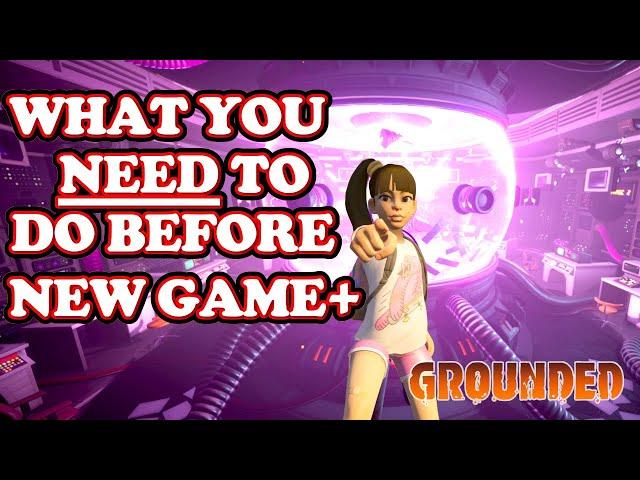 You must prepare for New Game Plus | #grounded #groundedupdate #grounded2024 #groundedfullyyoked