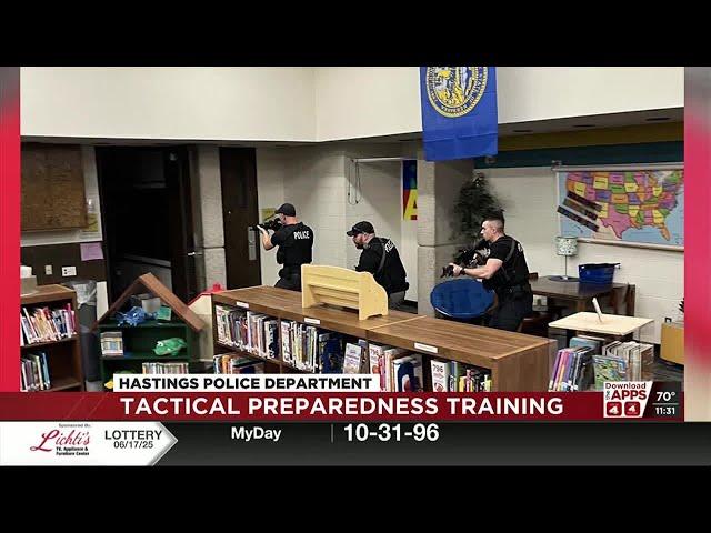 Hastings Police tactical preparedness training