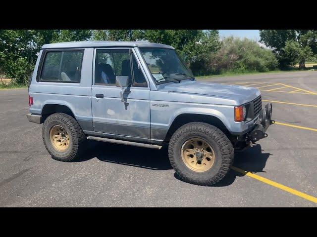 Introducing "Little Blue" my 1984 Montero!