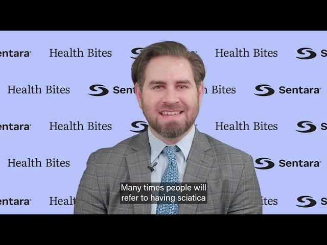 Health Bites with Dr. David Weiner - What is Sciatica?