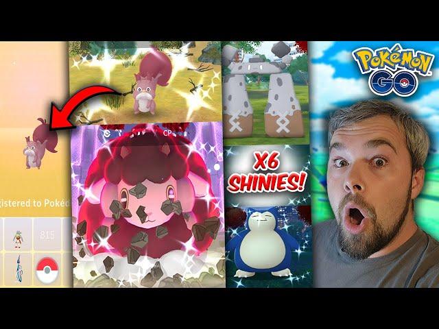 Shiny Skwovet Hunt! New Max Pokémon! ShinyDex Entry Glitch!? We got VERY Lucky! (Pokémon GO)