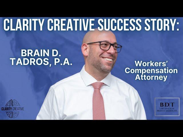 Clarity Creative Group Testimonials: The Law Office of Brian D Tadros