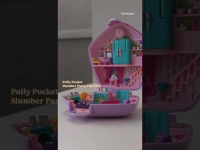 Vintage Polly Pocket Slumber Party Fun 1994 #pollypocket #mattel #airbnb #nostalgia #toy #toyshopper