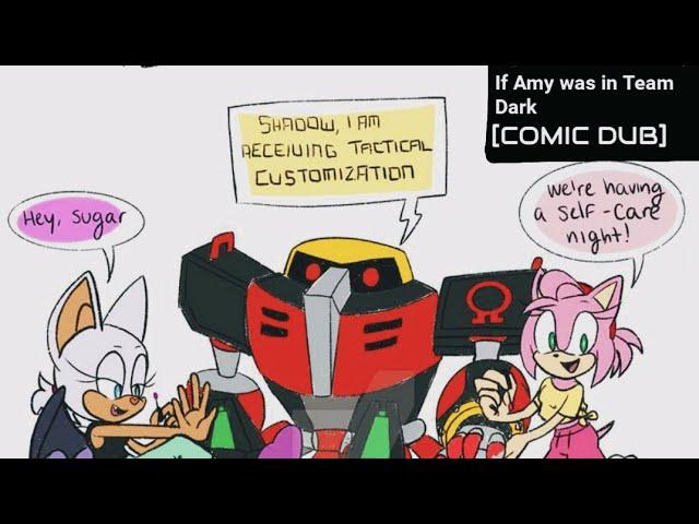 If Amy was in Team Dark [Comic Dub]