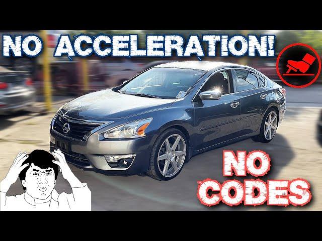 NISSAN ALTIMA RANDOMLY WON'T ACCELERATE ABOVE 25MPH!!