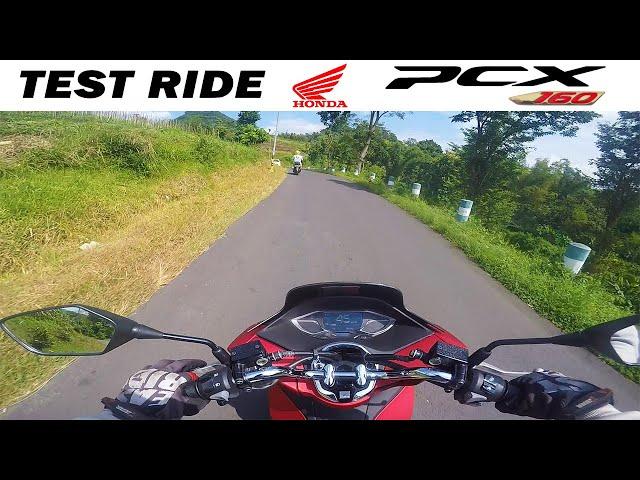 UPGRADE, ACCELERATION, HANDLING, ETC TESTS | Honda PCX 160 . test ride