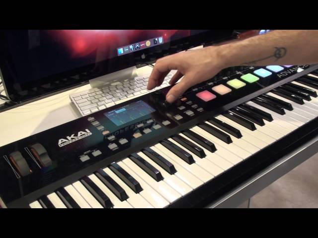 Akai Advance Series @ NAMM 2015 with Getinthemix.com