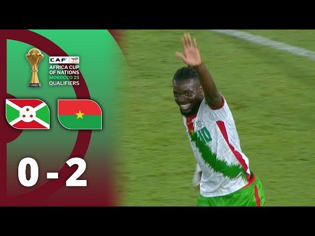 Bertrand Traoré entscheidet spät vom Punkt! | Burundi - Burkina Faso