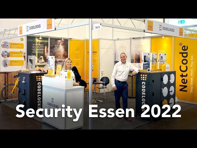 Codelocks NetCode® Technology | Security Essen 2022