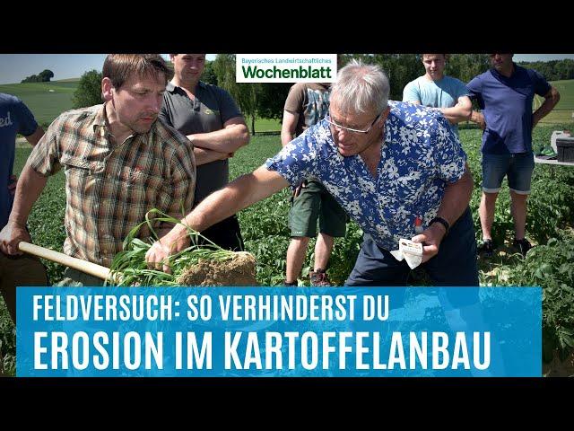 So schützt du den Kartoffel-Anbau vor Erosion | Feldversuch