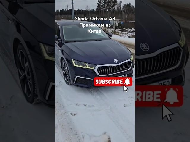Skoda Octavia A8 Pro Привезти авто из Китая #привоз #автоизкитая #skoda #skodaoctavia