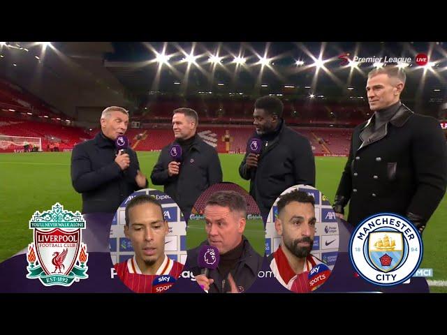 Liverpool vs Man City 2-0 Arne Slot Go Crazy Beating Pep Guardiola| Salah & Van Dijk Crazy reaction