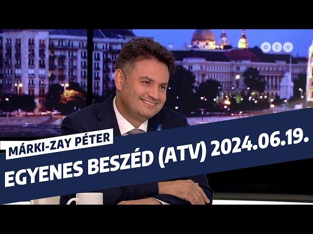 Márki-Zay Péter az Egyenes beszéd vendége - 2024. június 19.