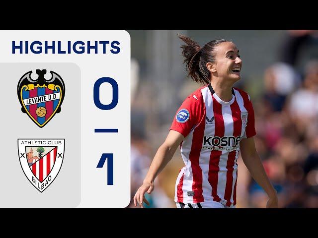 LEVANTE UD 0 - 1 ATHLETIC CLUB | RESUMEN LIGA F