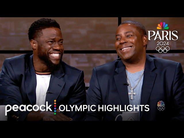 You Won't Believe How These Olympians Train | Olympic Highlights With Kevin Hart & Kenan Thompson