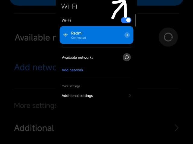 How to scan WiFi QR in Redmi Note 12 4G #technology #wifi #scanner #no1trending