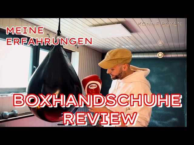 Boxen - Boxhandschuhe REVIEW Kaufentscheidung für Anfänger und Hobbyboxer (Paffen Twins Winning)