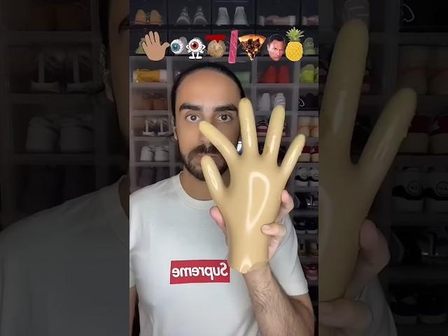 gummy hand  don't waste your food #food #asmr
