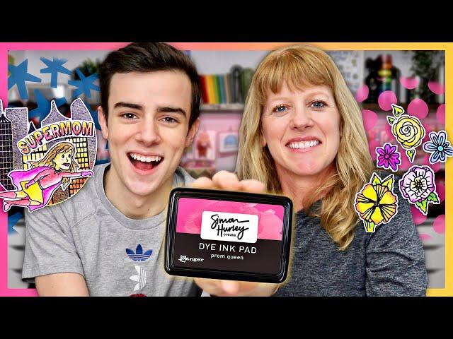 NEW Simon Hurley create. Ink, Stamps, & Stencils - Mother’s Day!