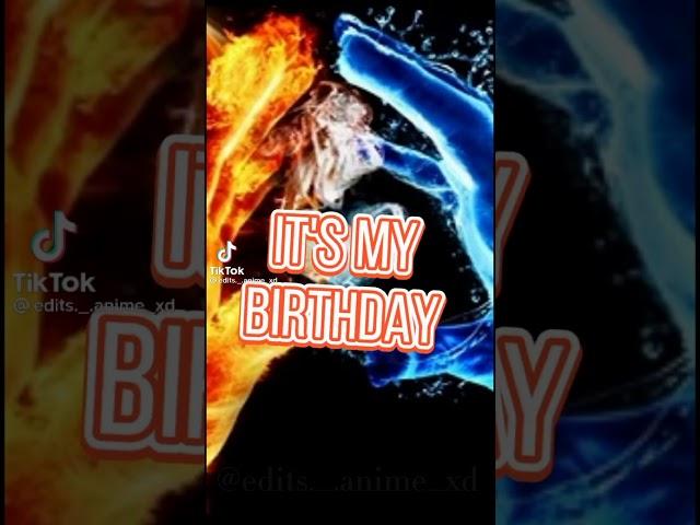 ¡Feliz cumpleaños todoroki! UwU autor: @edits._.anime_xd