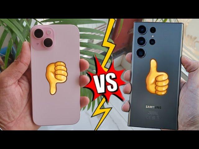 Iphone 15 Vs Samsung S23 Ultra | Best Mobile In 2024 | Iphone 15 Review | Samsung S23 Ultra Review