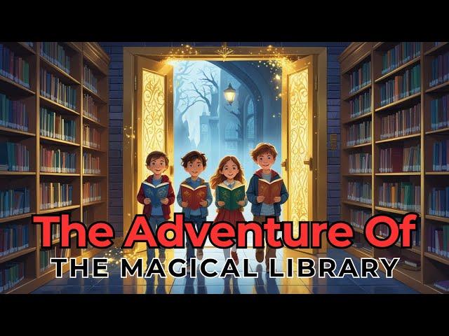 The adventure of Magical Library | English Story | Short Story for Kids | Kids Story in English