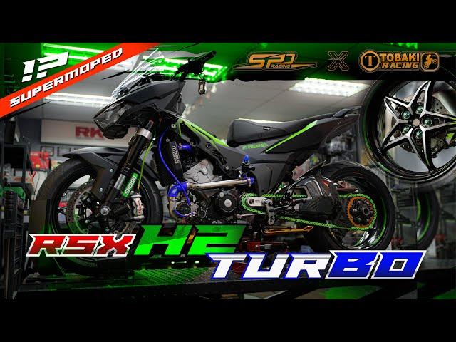 Turbo Super Moped Bike ft. Kawasaki H2R  ( SPD X Tobaki )