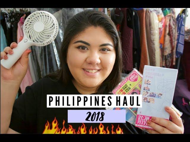 Philippines Haul 2018! BTS, Makeup, Filming! | Dani Gee