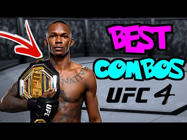 Best Combos in UFC 4! Become an Advanced Striker Easily!