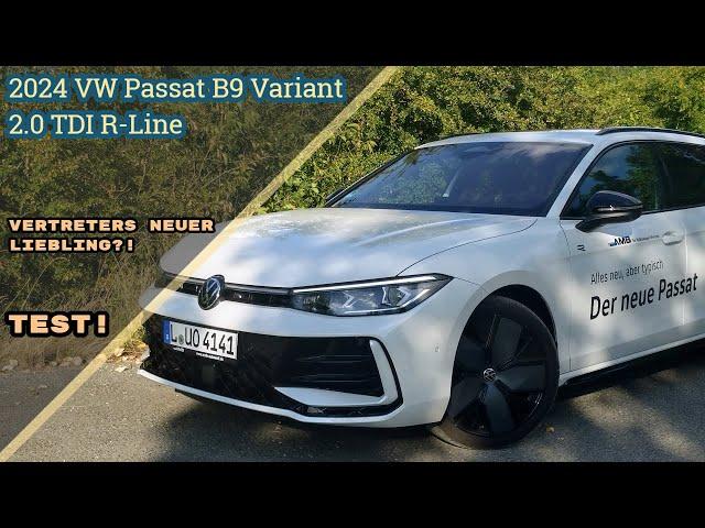 Vertreters NEUER LIEBLING?! 2024 VW Passat B9 Variant 2.0 TDI R-Line XXL Test! [POV]