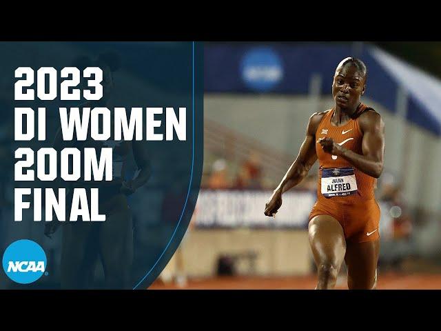 Women's 200m final - 2023 NCAA outdoor track and field championships