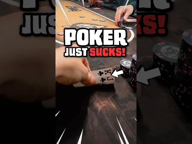 "poker is a game of skill"  #poker #shorts