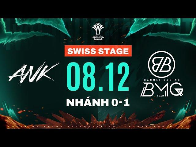 ANK GAMING vs BANMEI GAMING | SWISS STAGE - NGÀY 08/12 | AIC 2024