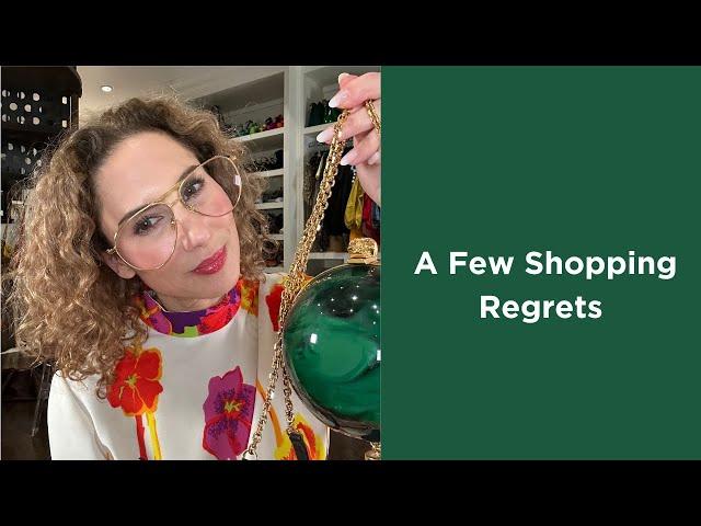 A Few Shopping Regrets | Carla Rockmore