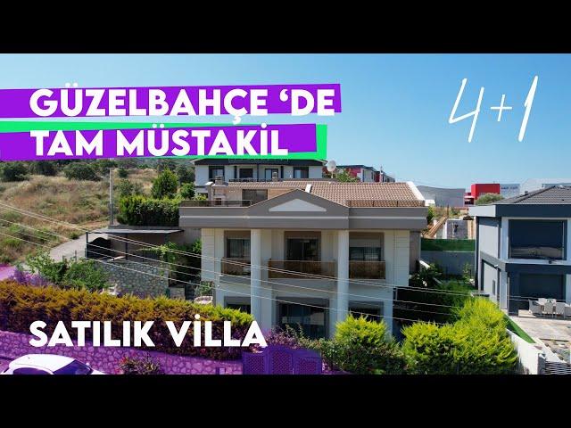 Güzelbahçe Mustafa Kemal Paşa Mahallesi Tam Müstakil 4+1 Satılık Villa