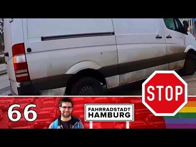 Radfahren in Hamburg (Teil 66) | Fahrrad Dashcam Hamburg