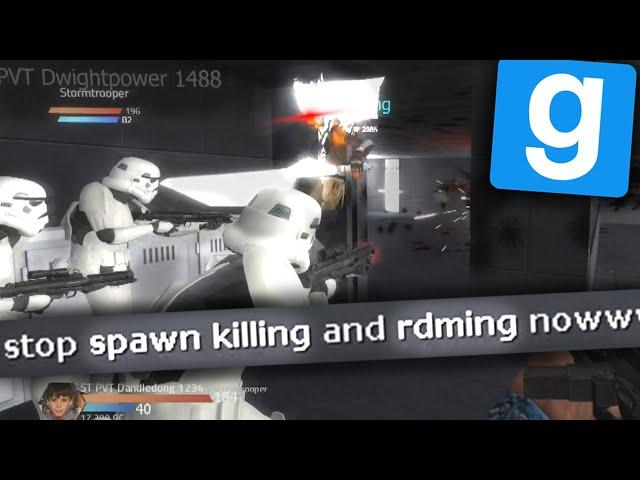 Turning Gmod Star Wars RP Into Battle Royale