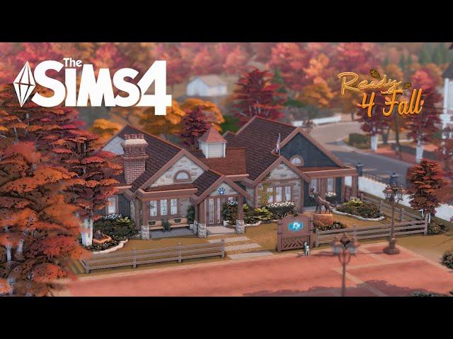 BRINDLETON BAY PAWSPITAL | No CC | Sims 4 | SPEED BUILD