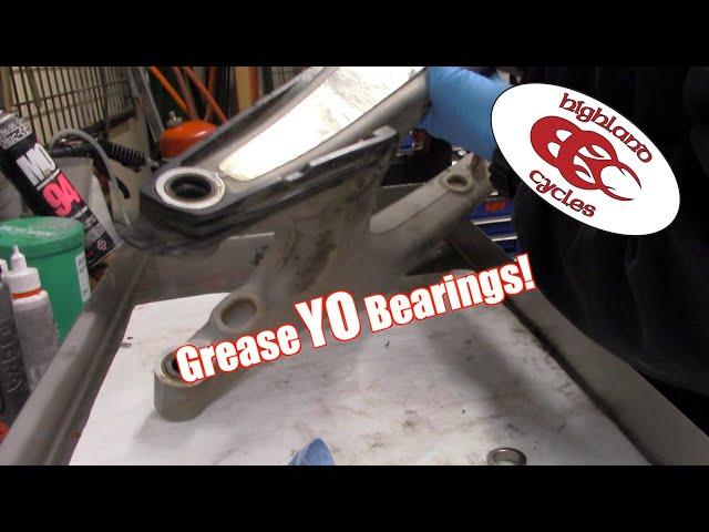 Greasing Swing Arm Bearings