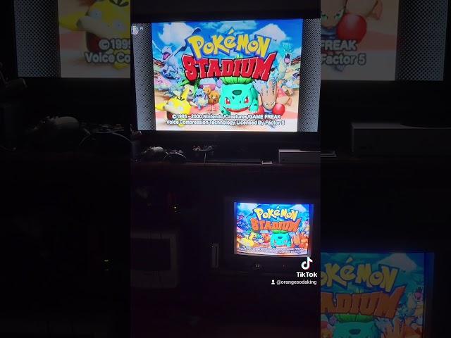 Pokémon Stadium actually looks better on N64 than Switch if you use a CRT like the N64 is meant for.