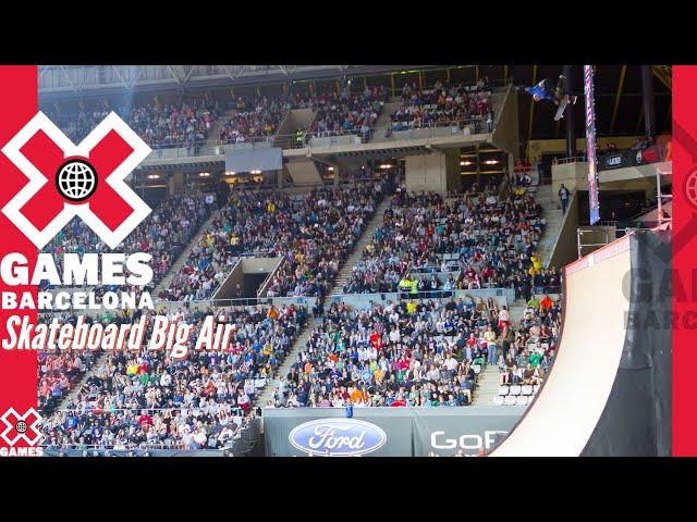 X Games Barcelona 2013 SKATEBOARD BIG AIR: X GAMES THROWBACK