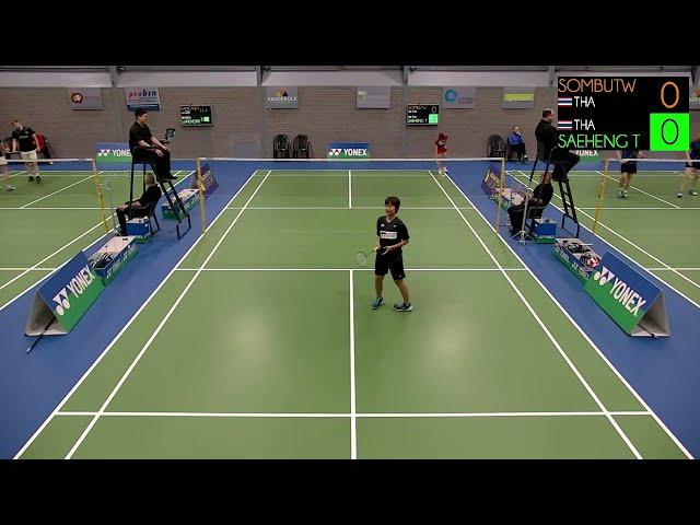 Saranporn Sombutwatthananukool  - Tonrug Saeheng , WS, Yonex Dutch Junior International 2023