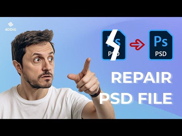 [PSD File Repair] How to Fix Corrupted PSD File | This Face Expression File is Bad or Corrupted