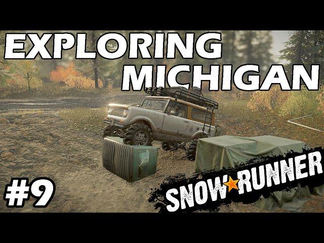 Exploring Michigan! | SnowRunner | Ep 9